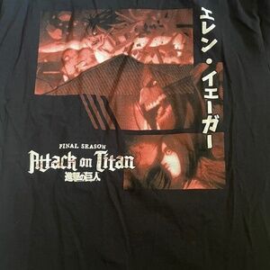 Attack on Titan final season tee